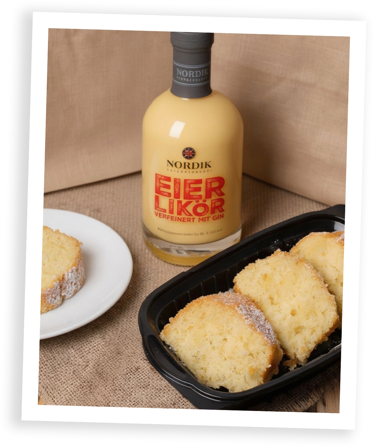 Eierlikörkuchen mit NORDIK Eierlikör mit Gin